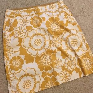 Boden Skirt with Flowers